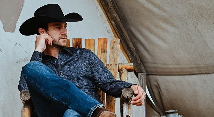 Western Style: Bo Develius Embraces Cowboy Fashions for