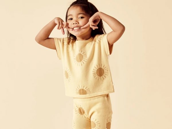 Sunshine Organic Knitted Set